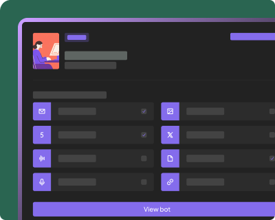 Multimedia bot Builder